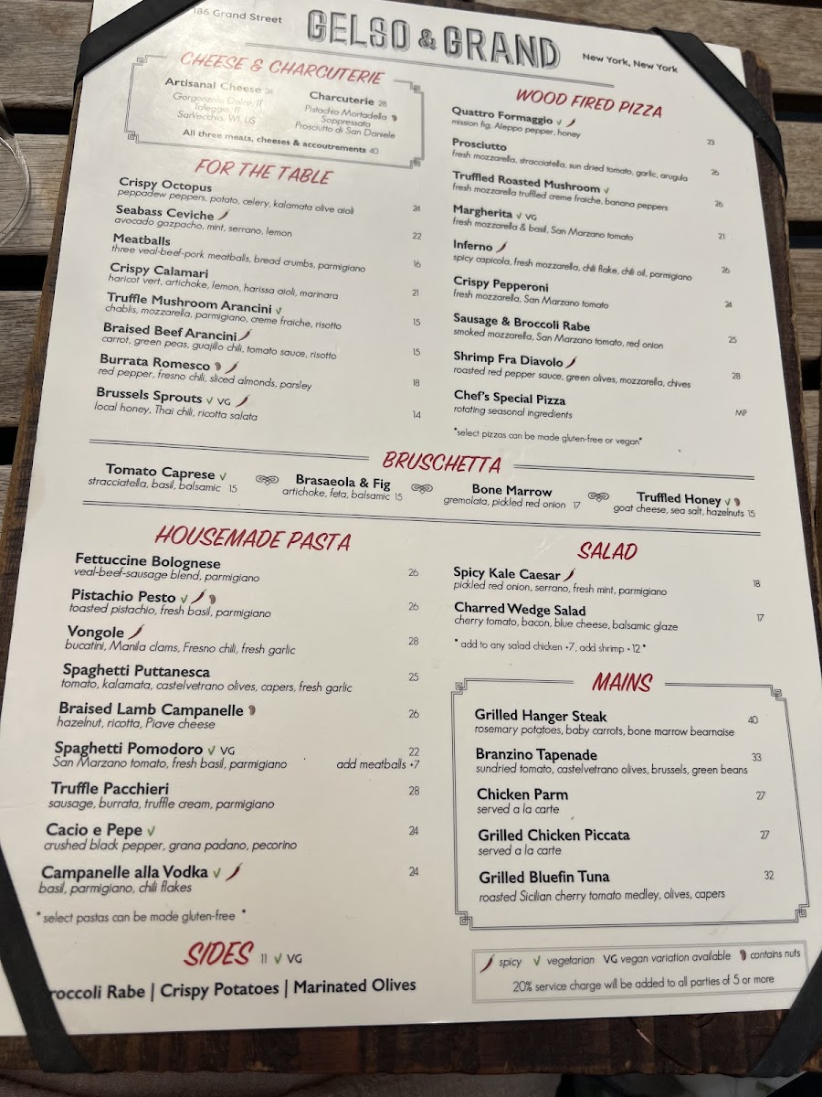 Gelso & Grand Menu - Image 5