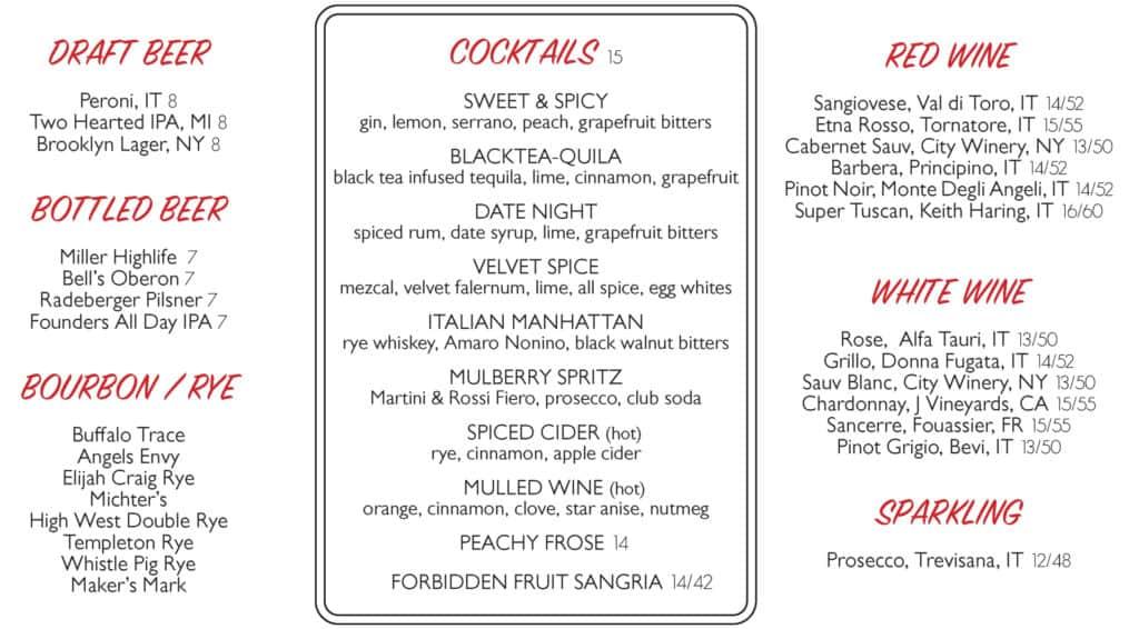 Gelso & Grand Menu - Image 6